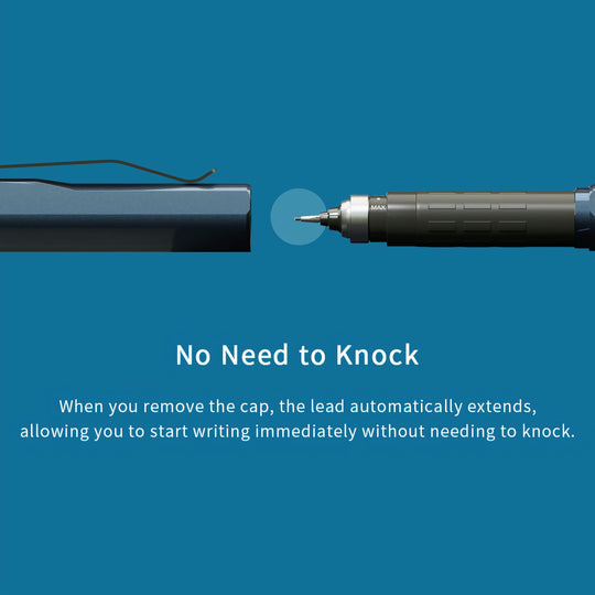 MITSUBISHI PENCIL Kurutoga Dive 0.5mm Mechanical Pencil — Dense Green