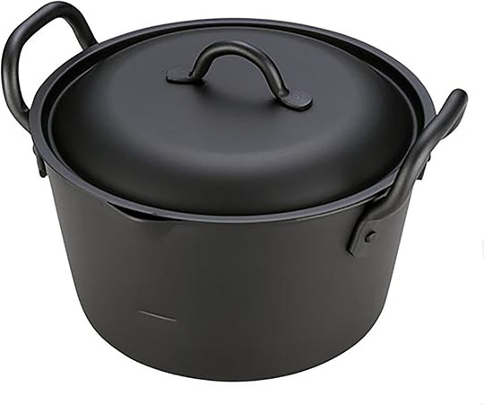 Summit Kogyo friteringsgryta med lock för induktion 18cm svart 2.2 L