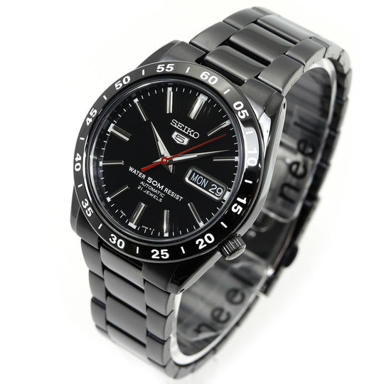 Seiko 5 Automatic Men's Watch SNKE03KC Black Dial Imported Model