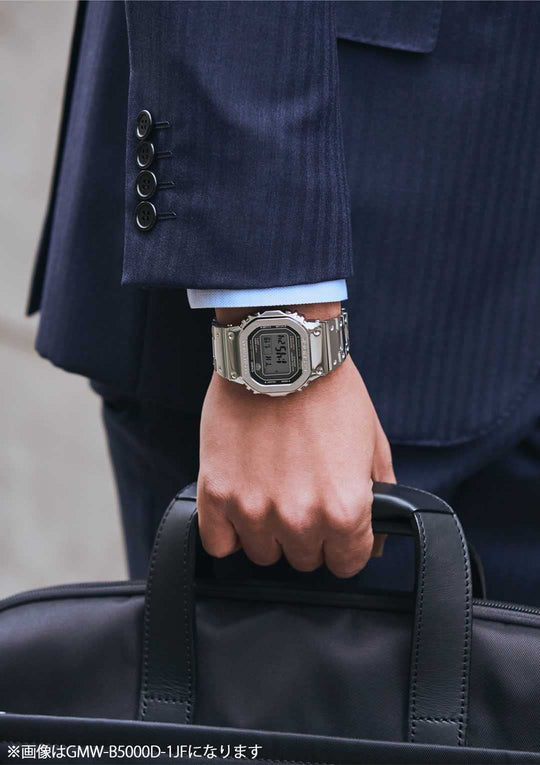 CASIO G-Shock nam full metal Bluetooth Multiband 6 GMW-B5000GD-1JF đen