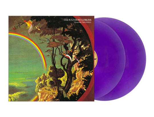 Masayoshi Takanaka vinil 2LP primeira prensagem The Rainbow Goblins roxo 180g