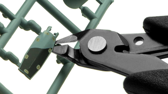 Tsunoda tang potong rata dengan pegas untuk model dan elektronik FC-120 120mm