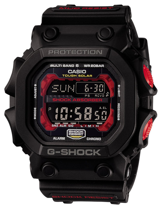 CASIO G-Shock herrklocka radiostyrd solcellsdriven GXW-56-1AJF svart