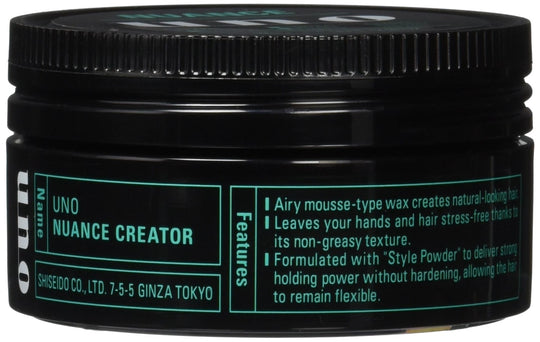 UNO Nuance Creator Hair Styling Wax 80g