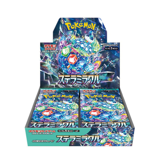 Pokemon Card Game Scarlet and Violet Expansion Pack Stella Miracle Box