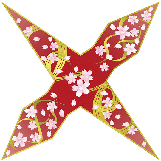 Ori Esther Origami: Cranes with Cherry Blossom Pattern  3 colors  18 sheets