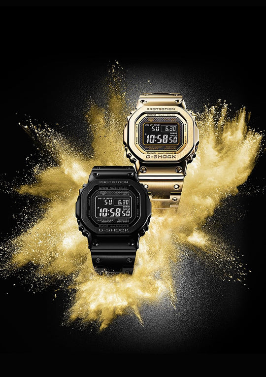 CASIO G-Shock nam full metal Bluetooth Multiband 6 GMW-B5000GD-1JF đen