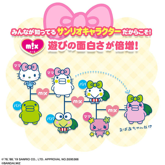 Bandai Tamagotchi Mitsu Sanrio Characters Deluxe Set