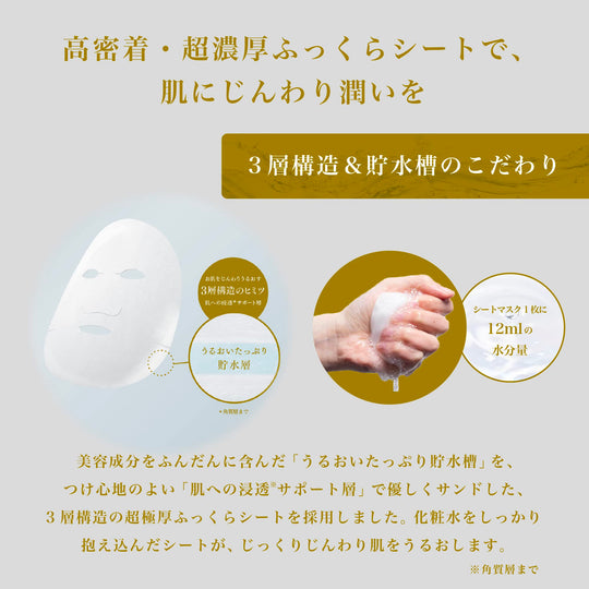 Lulurun Precious White Clear Face Mask 7 Pieces