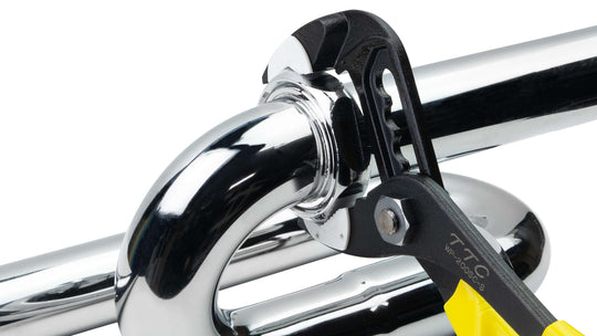 TTC playar pam air, rahang bersalut resin anti-calar, berpegas WP-250SC-S 250mm