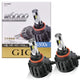 GIGA led headlight/foglight H8/H9/H11/H16 road-legal 3yr S6000 6500K puti 6000lm