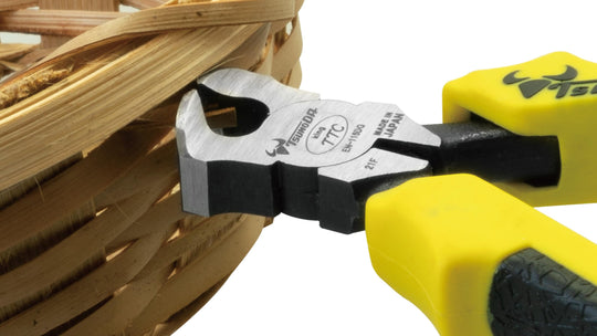 Tsunoda торцевые кусачки 115mm для молний, заклёпок и люверсов EN-115DG