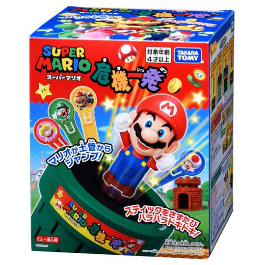 Takara Tomy Jogo Pop-Up Pirate Super Mario com Barril 24 Espadas