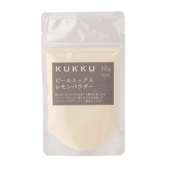 KUKKU Peel Mix Lemon Powder 30g Natural Fruit Powder No Additives