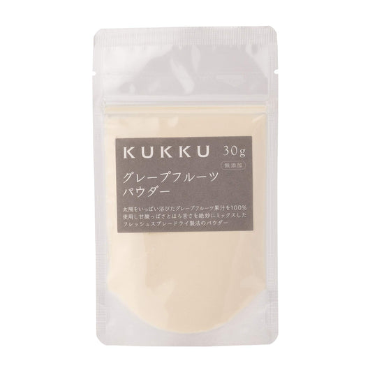 KUKKU Grapefruit Powder 30g Additive-Free Fruit Powder