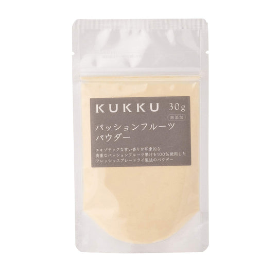 KUKKU Passion Fruit Powder 30g Natural Fruit Powder No Additives