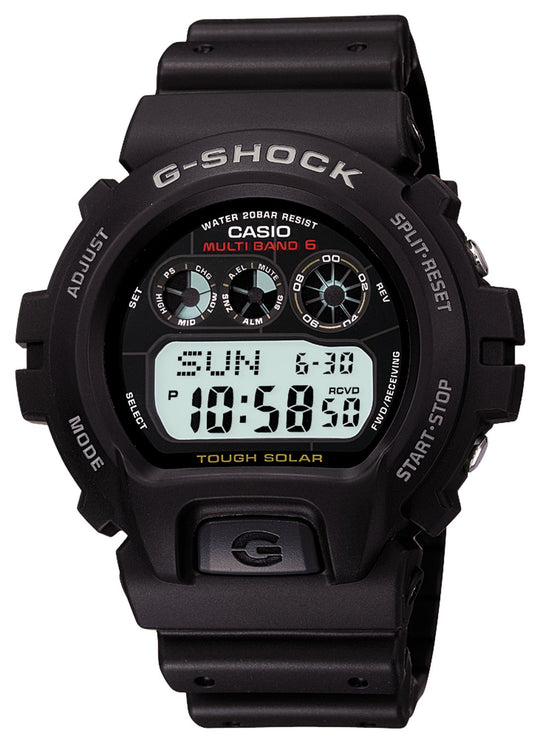 Casio G-Shock Solar Radio-Controlled Men's Watch GW-6900-1JF Black Made in Japan