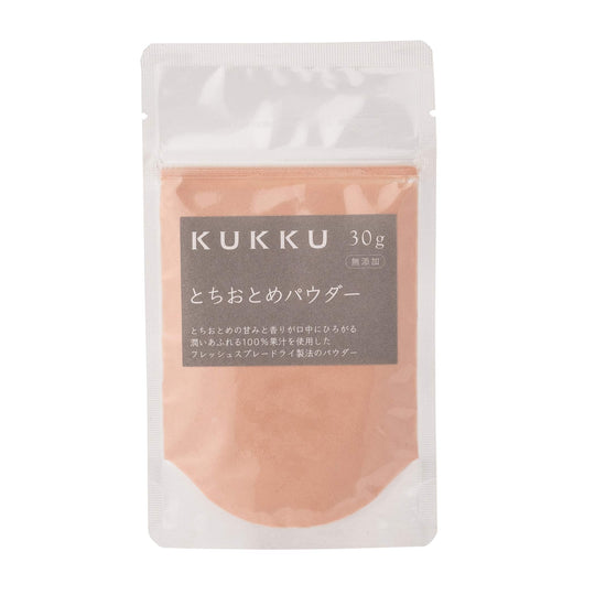 KUKKU Strawberry Powder 30g Additive-Free Fruit Powder Domestic Red Color