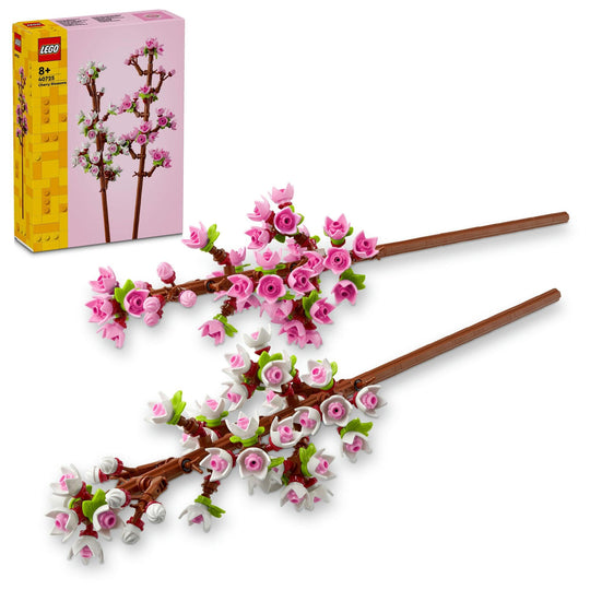 LEGO Botanical Cherry Blossom Building Set 40725 Decorative Flowers