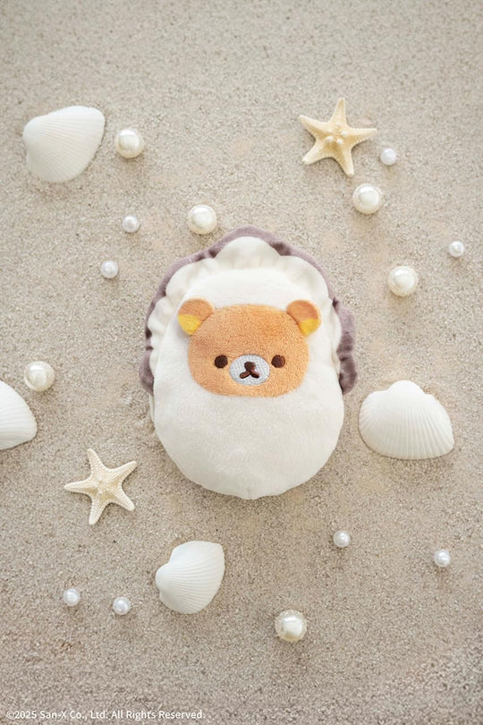 Rilakkuma Oyster Plush Pouch Book (Takarajimasha Mook)
