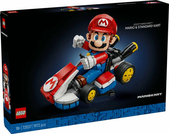 LEGO Super Mario Kart Mario & Standard Kart 72037 Limited Edition