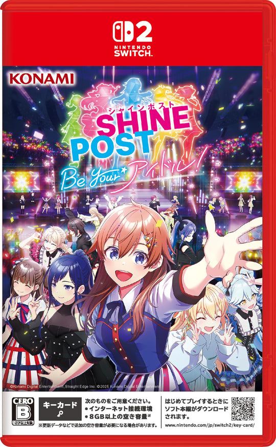 KONAMI Shine Post: Be Your Idol! untuk Nintendo Switch2 NS2 Jepun RL200-J1