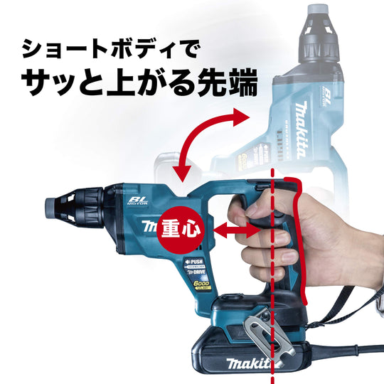 Makita Rechargeable Screwdriver (black) 18V Tool only FS600DZB