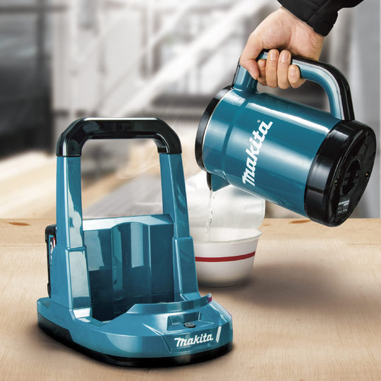 Makita Rechargeable Kettle 40Vmax (Olive) KT001GZO Battery and Charger Sold Separately