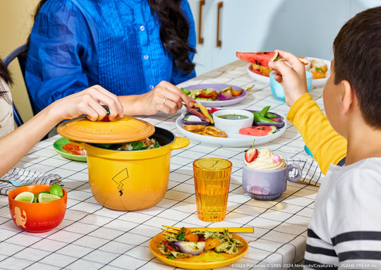 Le Creuset Conjunto de Louças Pokémon Master Ball 4 Peças Vermelho