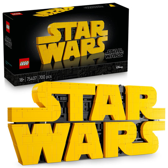 LEGO Star Wars Logo Toy Building Blocks Birthday Gift for Men Women 75407