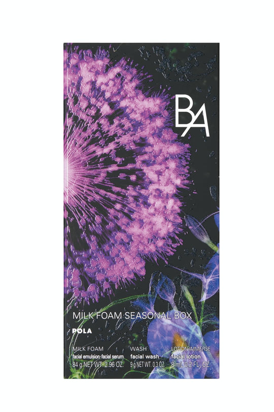 POLA B A Seasonal Box — Milk & Foam Face Care Set