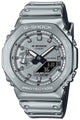 Casio Relógio G-Shock Masculino Série Fine Metallic GM-2100YM-8AJF Prata 200 m