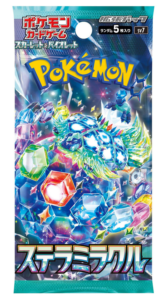 Pokemon Card Game Scarlet and Violet Expansion Pack Stella Miracle Box