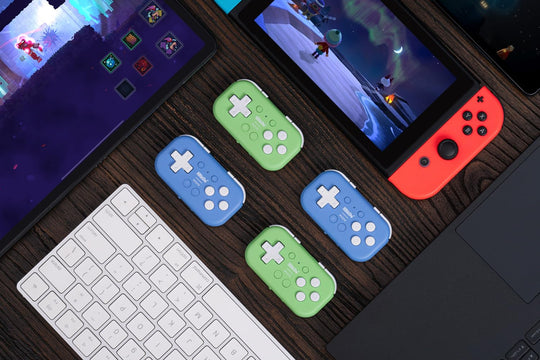 8BitDo Micro Bluetooth Pocket Mini Controller for Switch/Switch 2 Android Raspberry Pi (Green) - WAFUU JAPAN