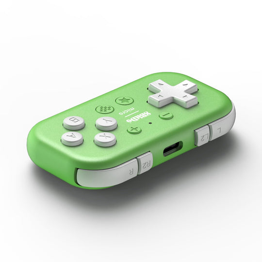 8BitDo Micro Bluetooth Pocket Mini Controller for Switch/Switch 2 Android Raspberry Pi (Green) - WAFUU JAPAN