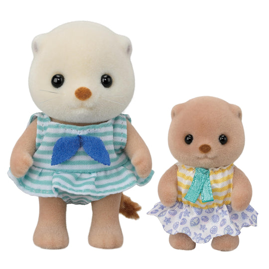 Sylvanian Families Doll & Furniture Set Sea Otter Siblings -Sea Play Set- FS-57 EPOCH