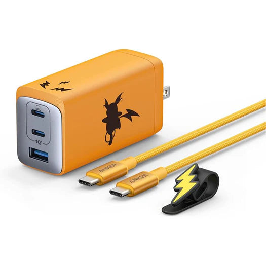 Anker USB Fast Charger 120W Pokemon Raichu Model