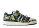 A Bathing Ape x adidas Forum 84 Low 30th Anniversary Green Camo Sneaker