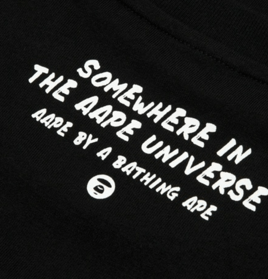 AAPE ONLINE EXCLUSIVE TEE 2 Black Japan Limited - WAFUU JAPAN