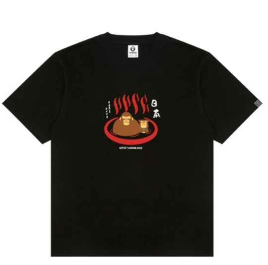 AAPE ONLINE EXCLUSIVE TEE 2 Black Japan Limited - WAFUU JAPAN