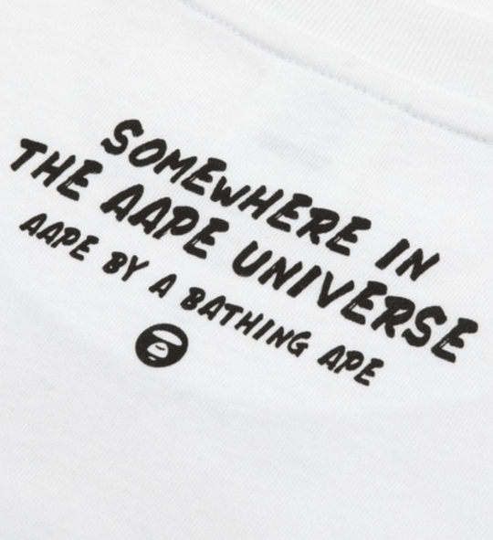 AAPE ONLINE EXCLUSIVE TEE 2 White Japan Limited - WAFUU JAPAN
