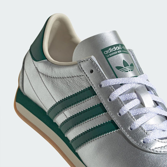 Adidas Country OG Sneakers Silver Metallic College Green Cream White IE8412 - WAFUU JAPAN