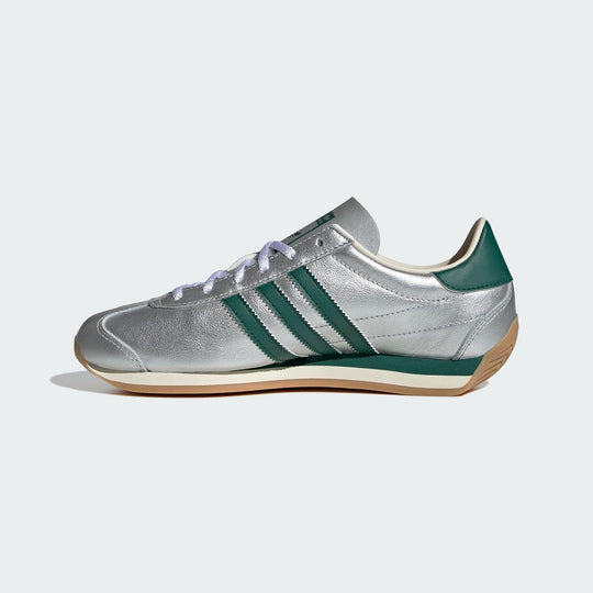 Adidas Country OG Sneakers Silver Metallic College Green Cream White IE8412 - WAFUU JAPAN