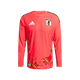 Adidas Goalkeeper Jersey Authentic Home Long Sleeve Japan 2026 Semi Lucid Red