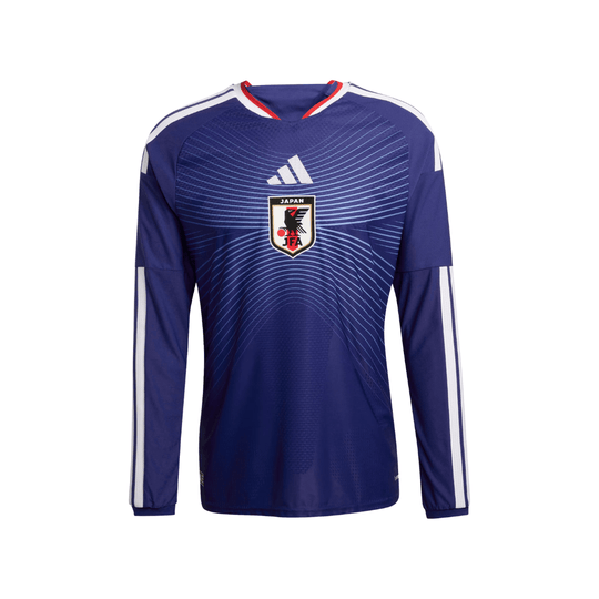 Adidas Japan National Team 2026 Home Authentic Long Sleeve Jersey - WAFUU JAPAN