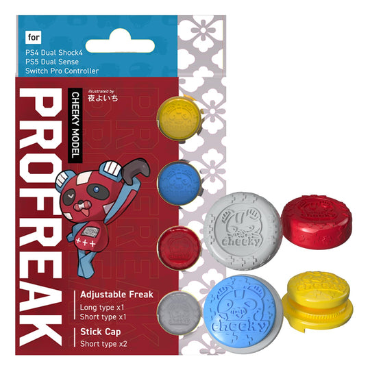 Adjustable 4 5–7 5mm Rubber Thumbstick Caps for PS4/PS5/Switch Pro — Made in Japan - WAFUU JAPAN