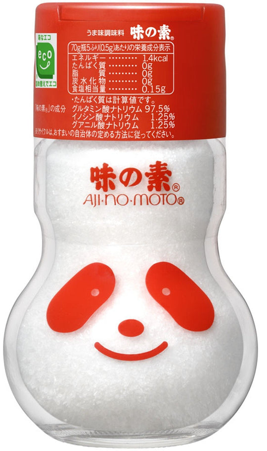 Ajinomoto Aji Panda Umami Seasoning Bottle 70g Made in Japan - WAFUU JAPAN