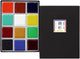 Akashiya boîte d'aquarelles gansai japonaises AP150-12V 12 couleurs