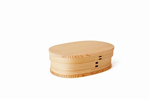 Akita Cedar Bentwood Bento Box Medium Made in Japan - WAFUU JAPAN