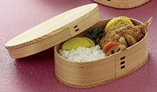 Akita Cedar Bentwood Bento Box Medium Made in Japan - WAFUU JAPAN